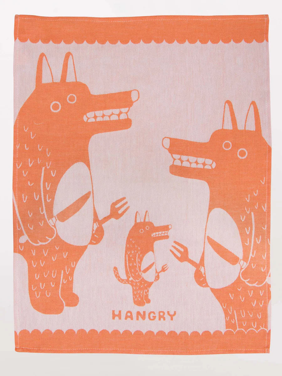 TOWEL WOVEN - HANGRY