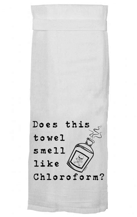 TOWEL - SMELL LIKE CHLOROFORM