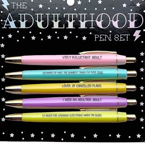 PEN SET - ADULTHOOD