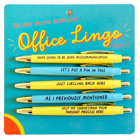 PEN SET - OFFICE LINGO